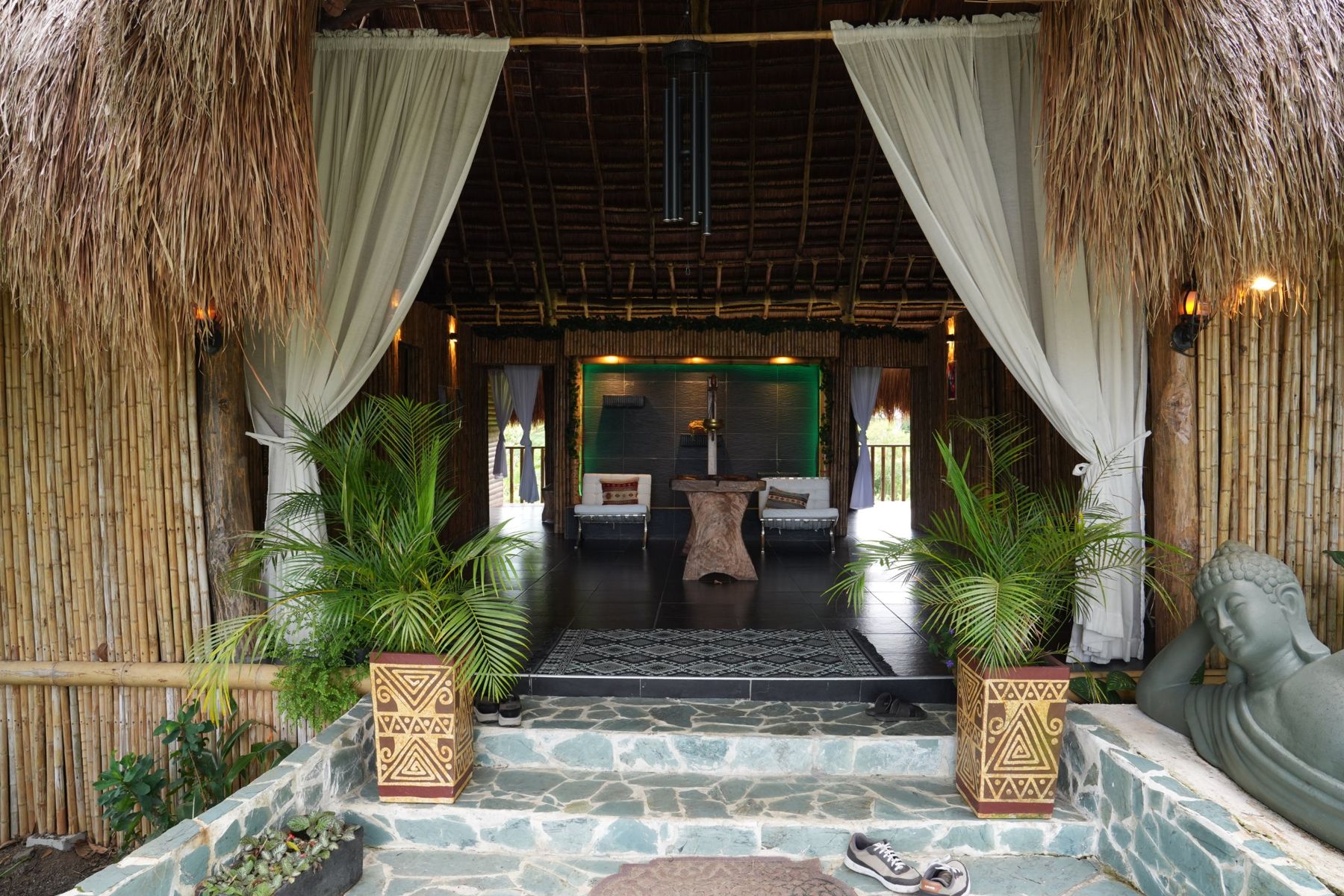 Entrada al spa